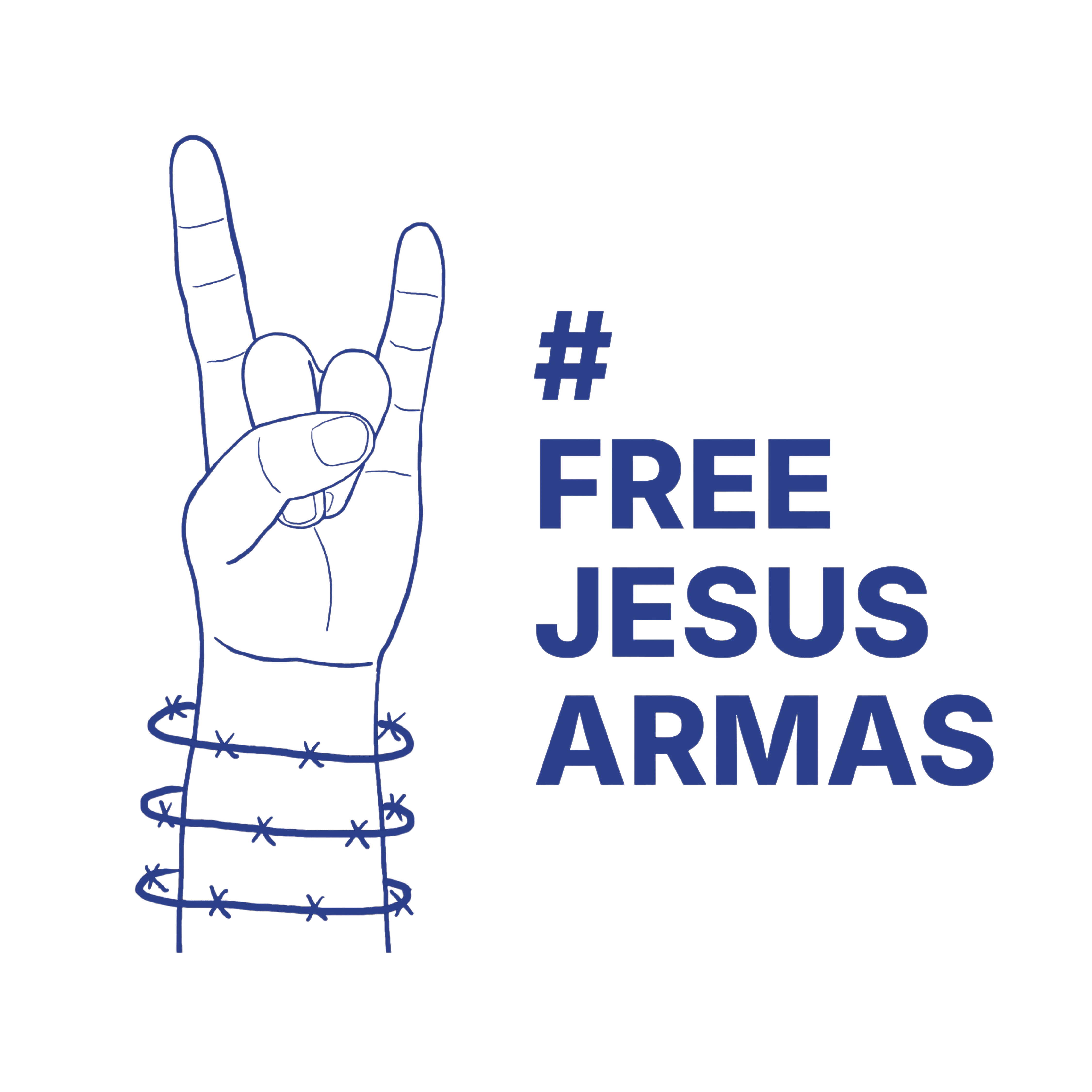 Free Jesús Armas Logo